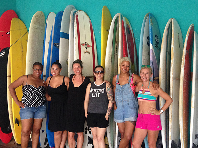 Girls Surf Retreat