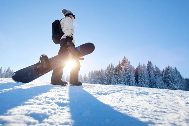 Snowboarding Vermont