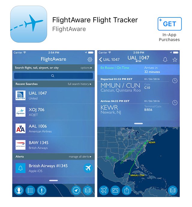 FlightAware Travel App