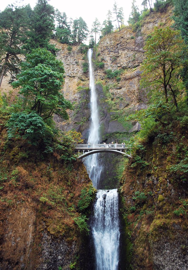 Multnomah Waterfall Oregon