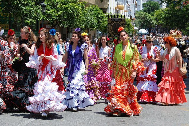 Flamenco Dancers in Spain