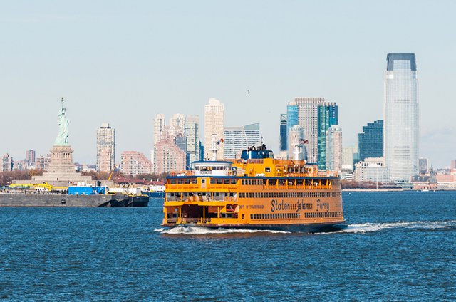 Staten Island Ferry Statue of Liberty