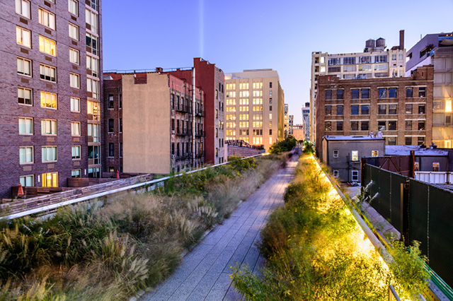 High Line NYC Map