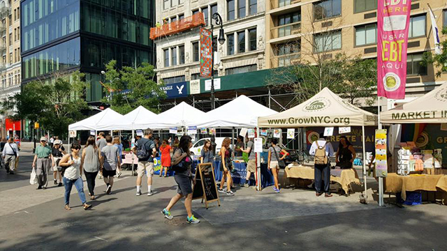 Union Square Farmers Market NYC