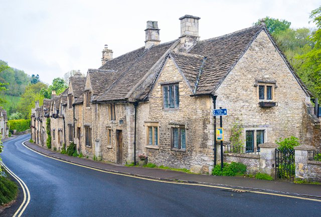 Castle Combe Cotswolds of England