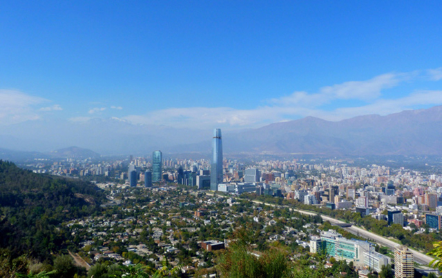 Cerro San Cristobal Santiago