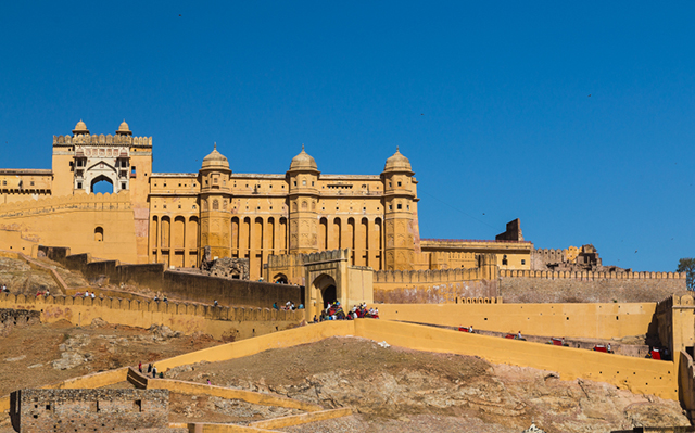 Amber Fort in Jaipur, India