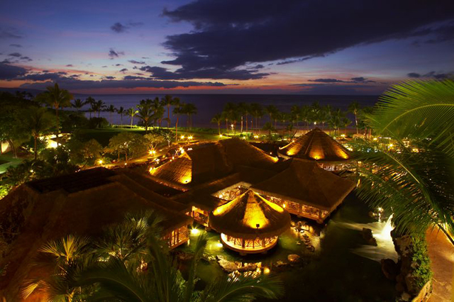 Wailea Beach at Night