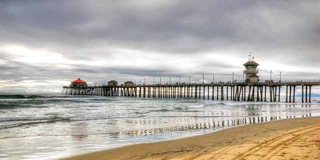 Surfing Huntington Beach CA