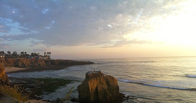 Surfing Sunset Cliffs San Diego