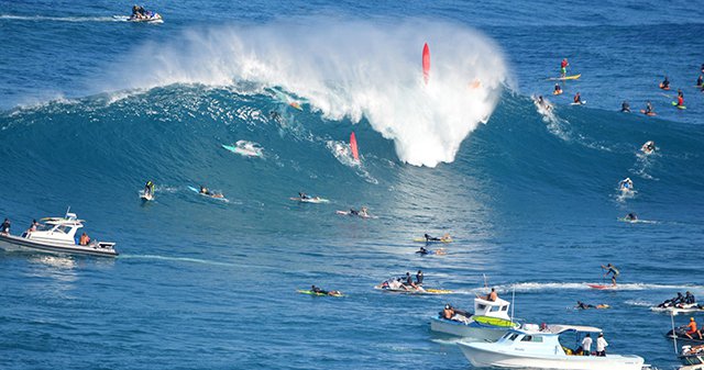 Surfing Log Cabins Oahu