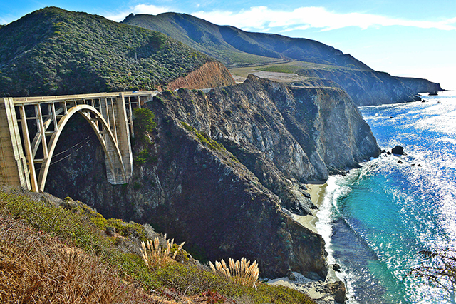 Big Sur to LA Road Trip Route