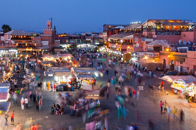 Night Market Marrakesh